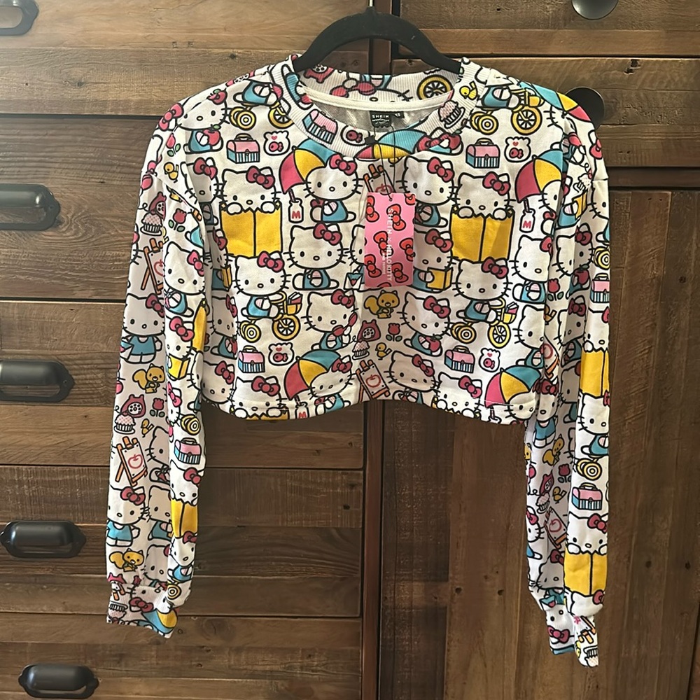 Hello kitty and friends SHEIN crop sweater